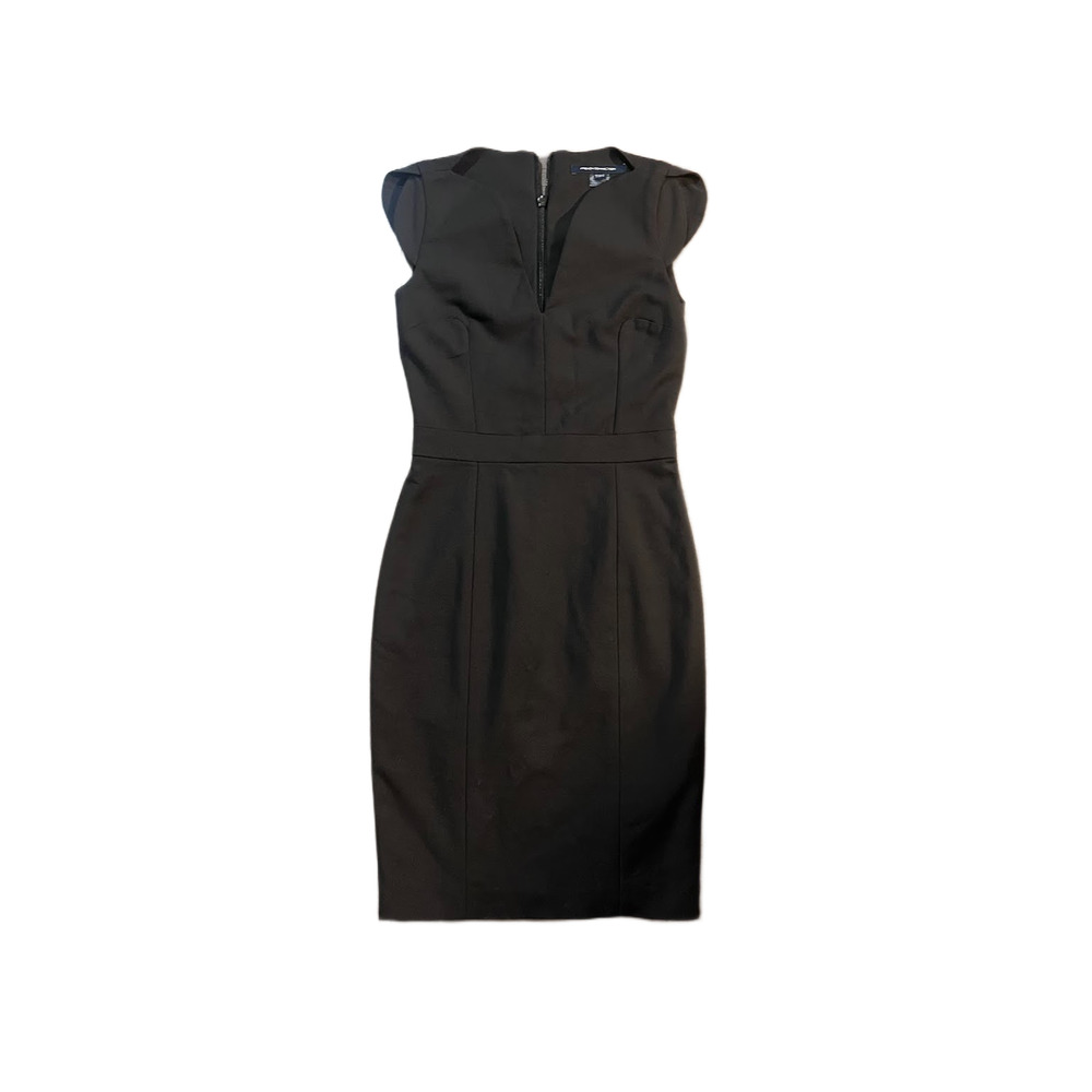 French Connection Black Dress, US size 2 XXS UK size 6